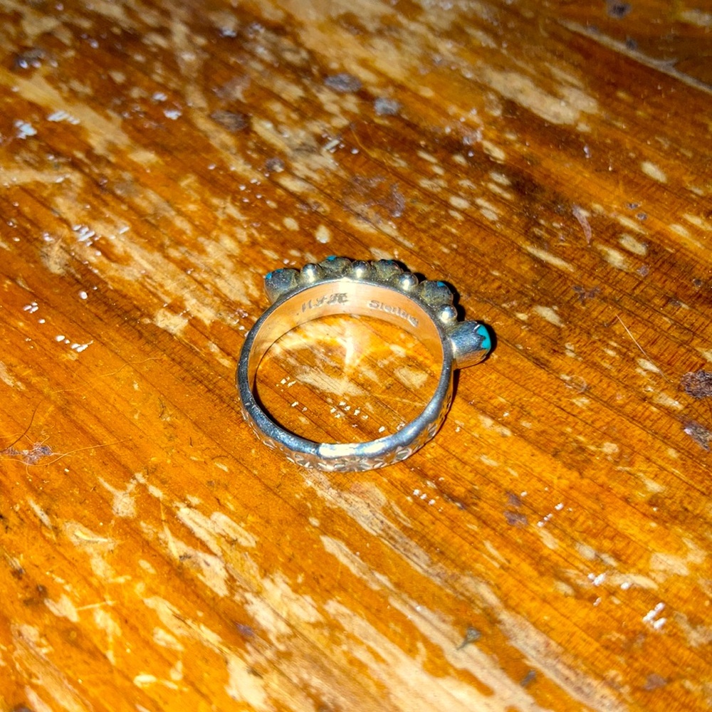 Zuni Turquoise ring - Picture 2 of 3
